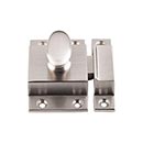 Top Knobs [M1779] Solid Brass Cupboard Turn Latch - Brushed Satin Nickel Finish - 2" W