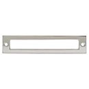 Top Knobs [TK925PN] Die Cast Zinc Cabinet Pull Backplate - Hollin Series - Polished Nickel Finish - 5 1/16&quot; C/C - 5 9/16&quot; L
