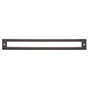 Top Knobs [TK928AG] Die Cast Zinc Cabinet Pull Backplate - Hollin Series - Ash Gray Finish - 8 13/16&quot; C/C - 9 5/16&quot; L