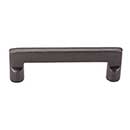 Top Knobs [M1362] Solid Bronze Cabinet Pull Handle - Flat Sided Pull Series - Standard Size - Medium Bronze Finish - 4" C/C - 4 5/8" L