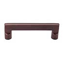 Top Knobs [M1363] Solid Bronze Cabinet Pull Handle - Flat Sided Pull Series - Standard Size - Mahogany Bronze Finish - 4" C/C - 4 5/8" L