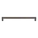 Top Knobs [M2620] Plated Steel Cabinet Bar Pull Handle - Amwell Series - Oversized - Ash Gray Finish - 15&quot; C/C - 15 3/8&quot; L