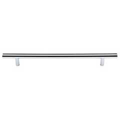 Top Knobs [M1850] Plated Steel Cabinet Bar Pull Handle - Hopewell Series - Oversized - Polished Chrome Finish - 8 13/16&quot; C/C - 11 3/4&quot; L