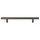 Top Knobs [M2455] Plated Steel Cabinet Bar Pull Handle - Hopewell Series - Oversized - Ash Gray Finish - 6 5/16" C/C - 9 1/8" L
