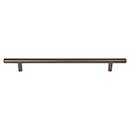 Top Knobs [M2456] Plated Steel Cabinet Bar Pull Handle - Hopewell Series - Oversized - Ash Gray Finish - 8 13/16" C/C - 11 3/4" L