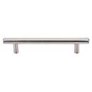 Top Knobs [M430] Plated Steel Cabinet Bar Pull Handle - Hopewell Series - Oversized - Brushed Satin Nickel Finish - 5 1/16&quot; C/C - 7&quot; L