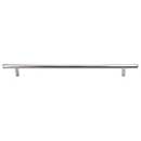 Top Knobs [M433] Plated Steel Cabinet Bar Pull Handle - Hopewell Series - Oversized - Brushed Satin Nickel Finish - 11 11/32&quot; C/C - 14 1/8&quot; L