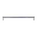 Top Knobs [M2094] Plated Steel Cabinet Bar Pull Handle - Pennington Series - Oversized - Polished Chrome Finish - 11 11/32" C/C - 11 11/16" L