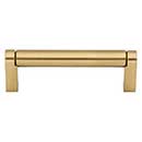 Top Knobs [M2401] Plated Steel Cabinet Bar Pull Handle - Pennington Series - Standard Size - Honey Bronze Finish - 3 3/4&quot; C/C - 4 3/8&quot; L