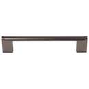 Top Knobs [M2446] Plated Steel Cabinet Bar Pull Handle - Princetonian Series - Oversized - Ash Gray Finish - 6 5/16" C/C - 7 1/8" L