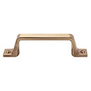 Top Knobs [TK742HB] Die Cast Zinc Cabinet Pull Handle - Channing Series - Standard Size - Honey Bronze Finish - 3&quot; C/C - 4 3/8&quot; L