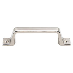 Top Knobs [TK742PN] Die Cast Zinc Cabinet Pull Handle - Channing Series - Standard Size - Polished Nickel Finish - 3&quot; C/C - 4 3/8&quot; L