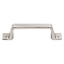 Top Knobs [TK742PN] Die Cast Zinc Cabinet Pull Handle - Channing Series - Standard Size - Polished Nickel Finish - 3&quot; C/C - 4 3/8&quot; L