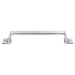 Top Knobs [TK744PC] Die Cast Zinc Cabinet Pull Handle - Channing Series - Oversized - Polished Chrome Finish - 5 1/16&quot; C/C - 6 3/8&quot; L