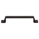 Top Knobs [TK744SAB] Die Cast Zinc Cabinet Pull Handle - Channing Series - Oversized - Sable Finish - 5 1/16" C/C - 6 3/8" L