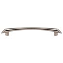 Top Knobs [TK784PN] Die Cast Zinc Cabinet Pull Handle - Edgewater Series - Oversized - Polished Nickel Finish - 6 5/16" C/C - 7 15/16" L
