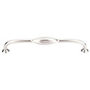 Top Knobs [TK233BSN] Die Cast Zinc Cabinet Pull Handle - Chareau Series - Oversized - Brushed Satin Nickel Finish - 8 13/16" C/C - 9 5/8" L