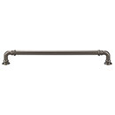 Top Knobs [TK325AG] Die Cast Zinc Cabinet Pull Handle - Reeded Series - Oversized - Ash Gray Finish - 9&quot; C/C - 9 11/16&quot; L