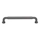 Top Knobs [TK3203AG] Die Cast Zinc Cabinet Pull Handle - Dustin Series - Oversized - Ash Gray Finish - 6 5/16" C/C - 7" L