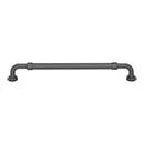 Top Knobs [TK3184AG] Die Cast Zinc Cabinet Pull Handle - Holden Series - Oversized - Ash Gray Finish - 8 13/16" C/C - 9 9/16" L