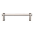 Top Knobs [TK3211BSN] Die Cast Zinc Cabinet Pull Handle - Lawrence Series - Oversized - Brushed Satin Nickel Finish - 5 1/16&quot; C/C - 5 11/16&quot; L
