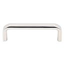 Top Knobs [TK872PN] Die Cast Zinc Cabinet Pull Handle - Exeter Series - Standard Size - Polished Nickel Finish - 3 3/4" C/C - 4" L