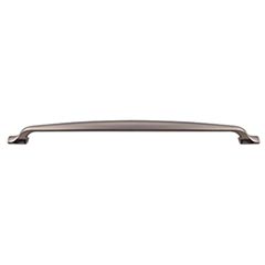 Top Knobs [TK868AG] Die Cast Zinc Cabinet Pull Handle - Torbay Series - Oversized - Ash Gray Finish - 12&quot; C/C - 13 3/4&quot; L