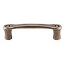 Top Knobs [M972] Die Cast Zinc Cabinet Pull Handle - Link Series - Standard Size - German Bronze Finish - 3" C/C - 3 5/8" L