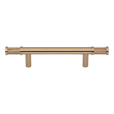 Top Knobs [TK3232HB] Steel Cabinet Pull Handle - Burnham Series - Standard Size - Honey Bronze Finish - 3 3/4&quot; C/C - 6 7/8&quot; L