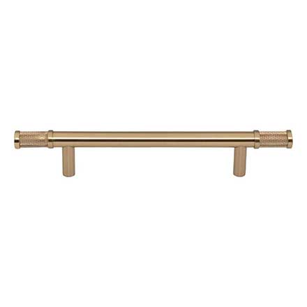 Top Knobs [TK3233HB] Steel Cabinet Pull Handle - Burnham Series - Oversized - Honey Bronze Finish - 5 1/16&quot; C/C - 8 1/16&quot; L