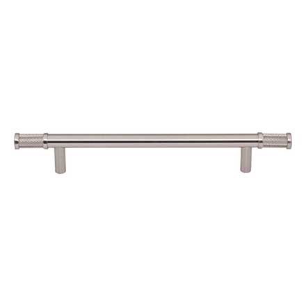Top Knobs [TK3234BSN] Steel Cabinet Pull Handle - Burnham Series - Oversized - Brushed Satin Nickel Finish - 6 5/16&quot; C/C - 9 1/4&quot; L