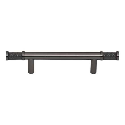 Top Knobs [TK3232AG] Steel Cabinet Pull Handle - Burnham Series - Standard Size - Ash Gray Finish - 3 3/4&quot; C/C - 6 7/8&quot; L