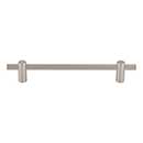 Top Knobs [TK3254BSN] Steel Cabinet Pull Handle - Dempsey Series - Oversized - Brushed Satin Nickel Finish - 6 5/16&quot; C/C - 8 5/16&quot; L