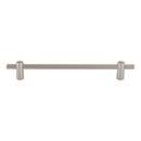 Top Knobs [TK3255BSN] Steel Cabinet Pull Handle - Dempsey Series - Oversized - Brushed Satin Nickel Finish - 7 9/16&quot; C/C - 9 1/16&quot; L