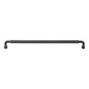 Top Knobs [TK3267AG] Steel Cabinet Pull Handle - Garrison Series - Oversized - Ash Gray Finish - 12&quot; C/C - 12 1/2&quot; L
