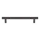 Top Knobs [TK3242AG] Steel Cabinet Pull Handle - Prestwick Series - Oversized - Ash Gray Finish - 6 5/16" C/C - 7 7/8" L