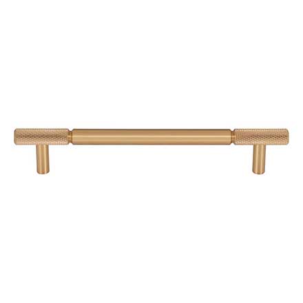 Top Knobs [TK3242HB] Steel Cabinet Pull Handle - Prestwick Series - Oversized - Honey Bronze Finish - 6 5/16&quot; C/C - 7 7/8&quot; L