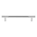 Top Knobs [TK3242PC] Steel Cabinet Pull Handle - Prestwick Series - Oversized - Polished Chrome Finish - 6 5/16" C/C - 7 7/8" L