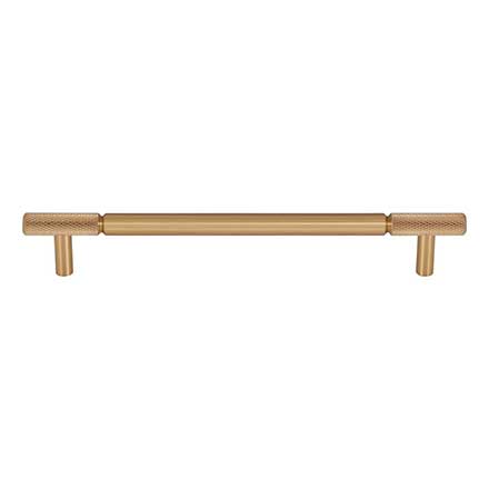 Top Knobs [TK3243HB] Steel Cabinet Pull Handle - Prestwick Series - Oversized - Honey Bronze Finish - 7 9/16&quot; C/C - 9 3/16&quot; L