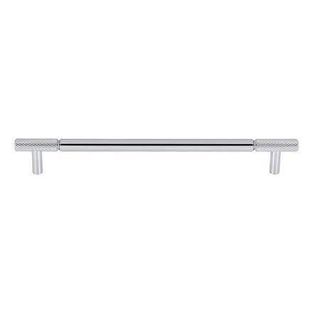 Top Knobs [TK3244PC] Steel Cabinet Pull Handle - Prestwick Series - Oversized - Polished Chrome Finish - 8 13/16&quot; C/C - 10 7/16&quot; L