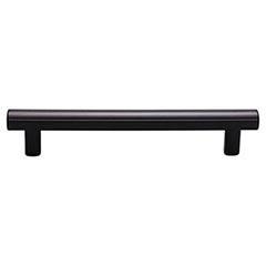 Top Knobs [TK905BLK] Die Cast Zinc Cabinet Pull Handle - Hillmont Series - Oversized - Flat Black Finish - 5 1/16&quot; C/C - 6 5/16&quot; L