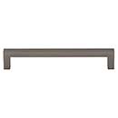 Top Knobs [M2154] Die Cast Zinc Cabinet Pull Handle - Square Bar Pull Series - Oversized - Ash Gray Finish - 6 5/16&quot; C/C - 6 3/4&quot; L