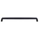 Top Knobs [M2102] Die Cast Zinc Cabinet Pull Handle - Tapered Bar Series - Oversized - Flat Black Finish - 12 5/8" C/C - 13 1/8" L