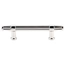 Top Knobs [TK197PN] Die Cast Zinc Cabinet Pull Handle - Luxor Series - Standard Size - Polished Nickel Finish - 3 3/4&quot; C/C - 6&quot; L
