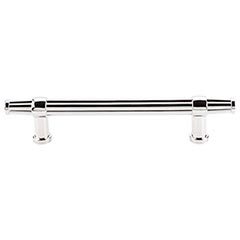 Top Knobs [TK198PN] Die Cast Zinc Cabinet Pull Handle - Luxor Series - Oversized - Polished Nickel Finish - 5&quot; C/C - 7 1/4&quot; L