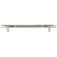 Top Knobs [TK3084BSN] Die Cast Zinc Cabinet Pull Handle - Kingsmill Series - Oversized - Brushed Satin Nickel Finish - 7 9/16&quot; C/C - 10 1/16&quot; L