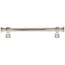 Top Knobs [TK3123PN] Die Cast Zinc Cabinet Pull Handle - Ormonde Series - Oversized - Polished Nickel Finish - 6 5/16&quot; C/C - 8&quot; L