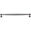 Top Knobs [TK3076AG] Die Cast Zinc Cabinet Pull Handle - Ulster Series - Oversized - Ash Gray Finish - 12&quot; C/C - 12 3/4&quot; L