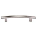 Top Knobs [TK81BSN] Die Cast Zinc Cabinet Pull Handle - Inset Rail Series - Oversized - Brushed Satin Nickel Finish - 5&quot; C/C - 7&quot; L