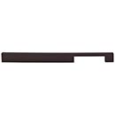 Top Knobs [TK25ORB] Die Cast Zinc Cabinet Pull Handle - Linear Series - Oversized - Oil Rubbed Bronze Finish - 12" C/C - 13" L